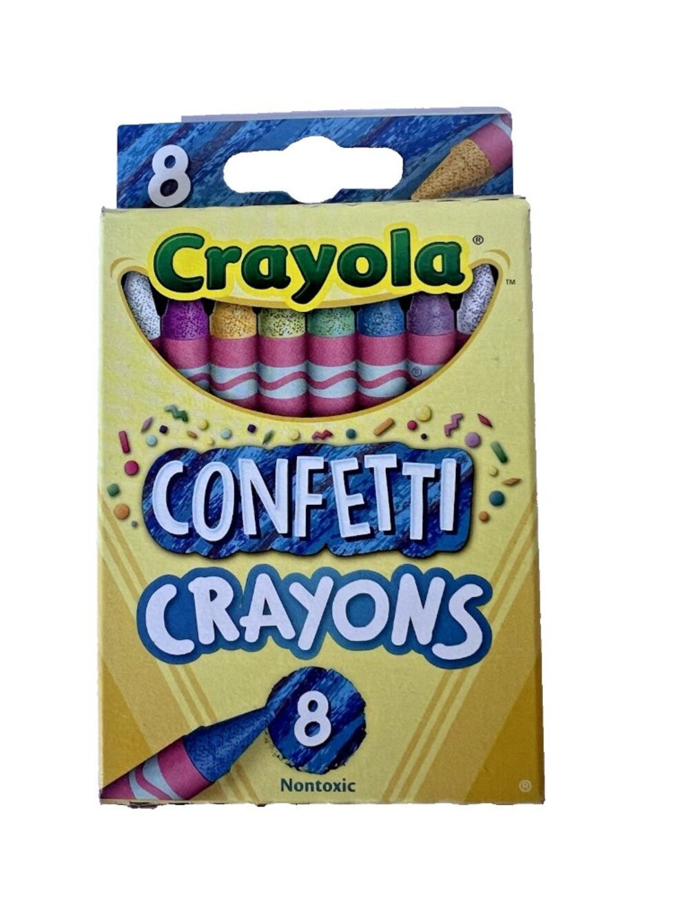 Crayola Specialty Crayons Lot Glitter, Metallic, Confetti, Swirl (32 Total) NEW - Picture 3 of 10